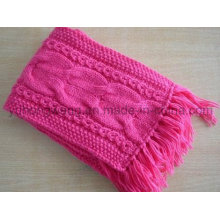 Handmade Acrylic Knitted Crochet Scarf